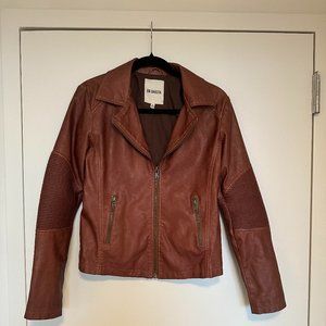 BB Dakota Rustic Brown Size Small (Faux Leather Jacket)